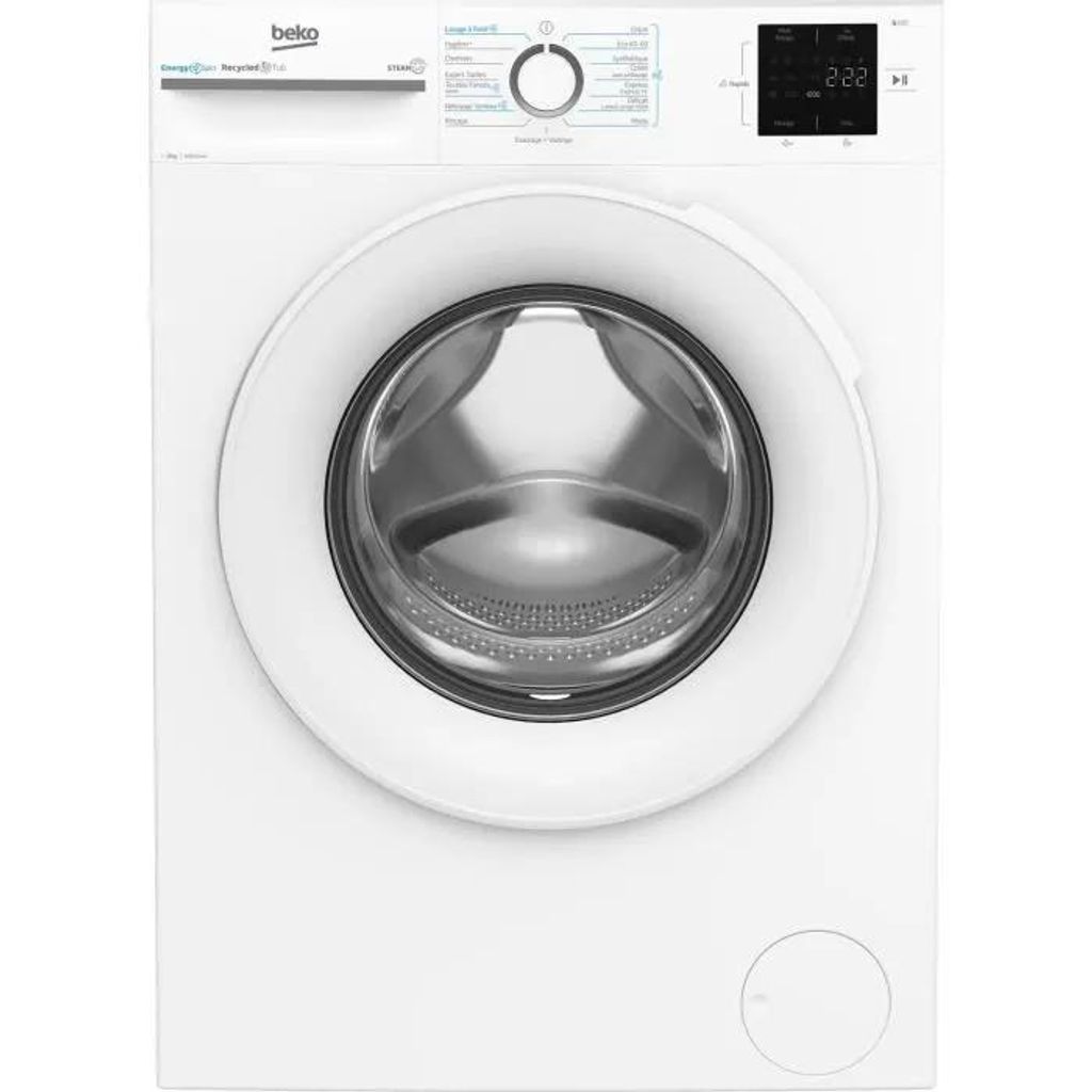 BEKO LLFT39411 Frontlader-Waschmaschine - 9 kg - Induktion - L60cm - 1400 U/min - - Weiß