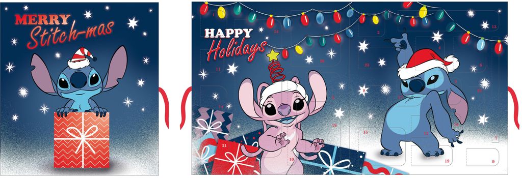 Undercover Adventskalender, Tasche, Freistehend, Mehrfarbig Produktbild 