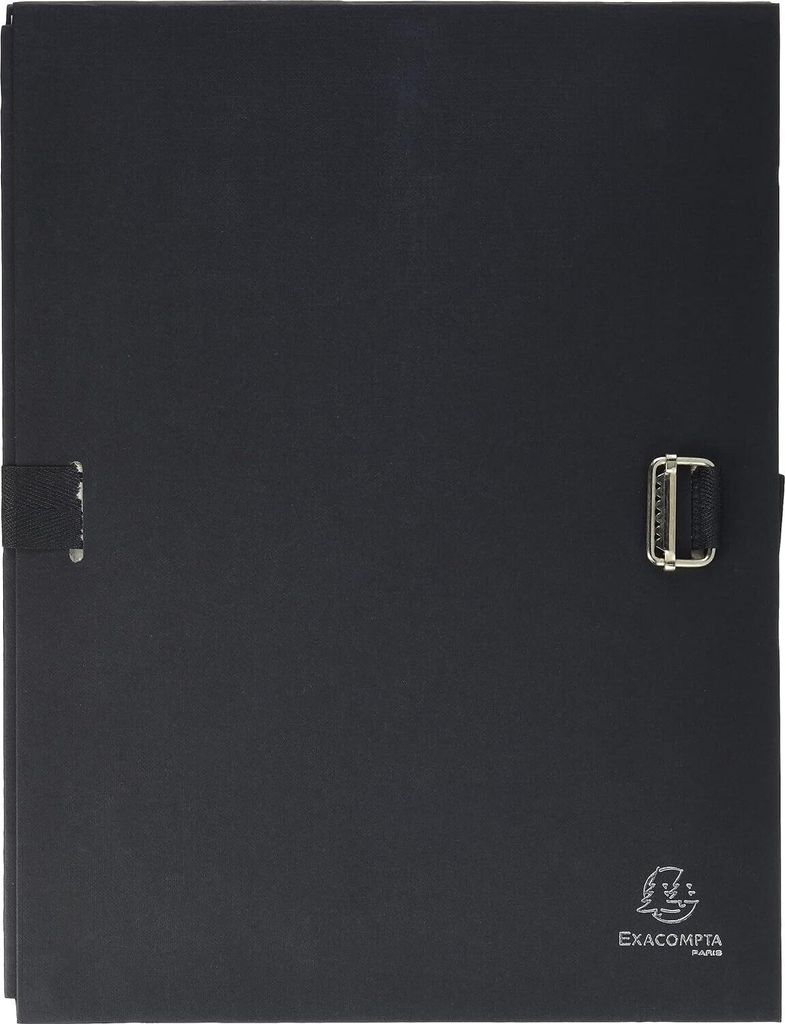 EXACOMPTA Dokumentenmappe DIN A4 Karton schwarz Produktbild 