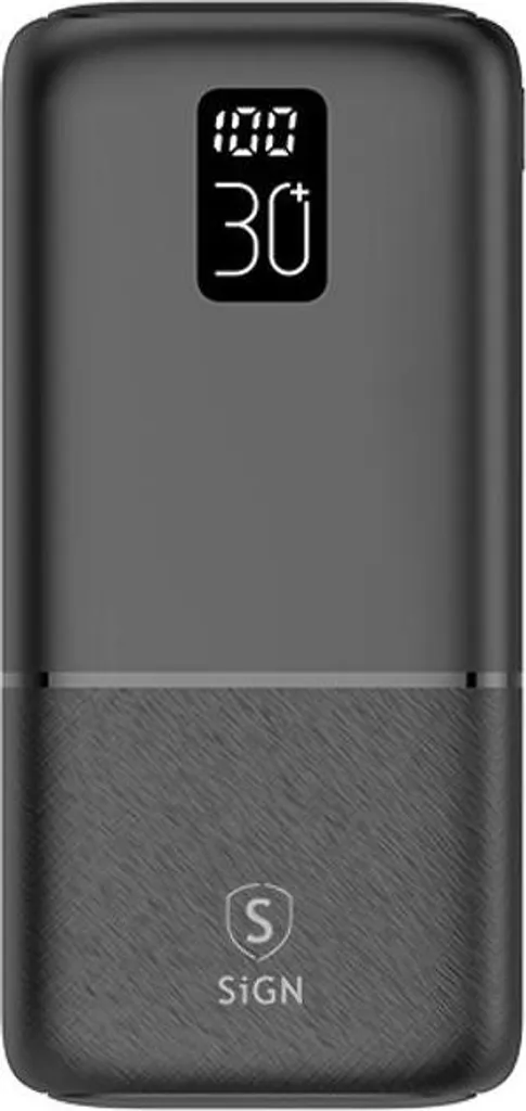 Chargeur portable 30 000 mAh : Power Bank USB-C pour smartphone et PC