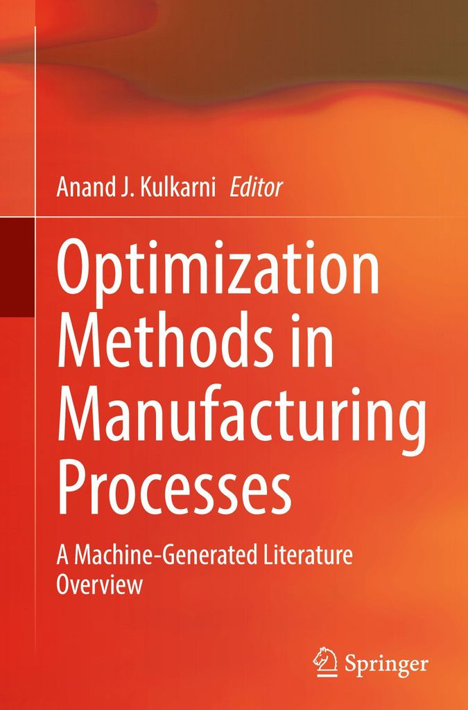 Optimization Methods in Manufacturing Processes