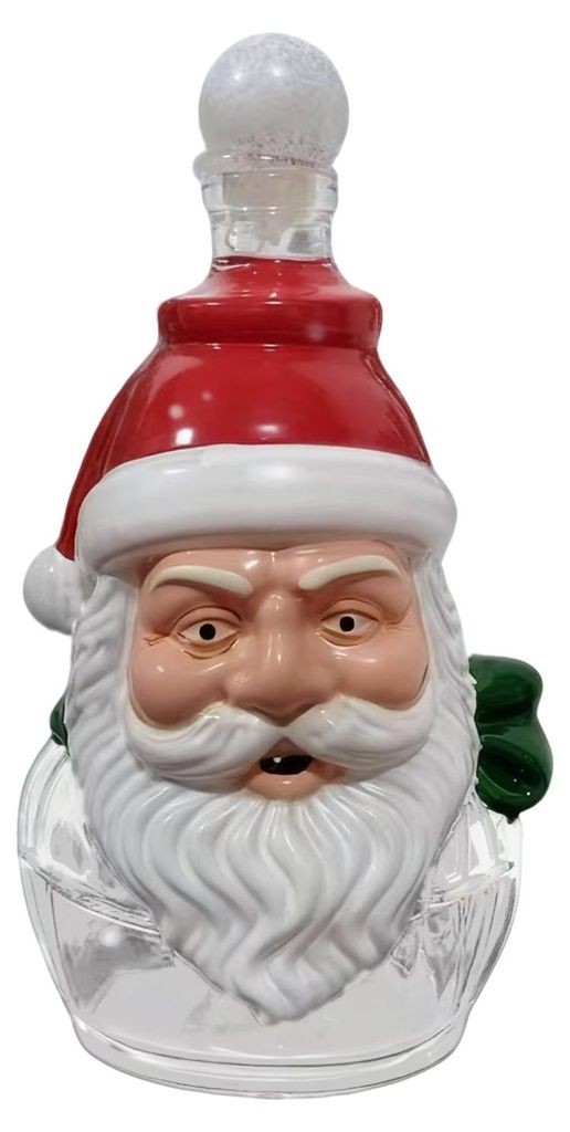 Weihnachtsmann-Whiskykaraffe – Lustige Weihnachts-Weinkaraffe – Geschenkidee für Vater, Ehemann, Freund oder Bruder