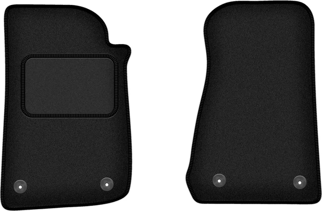 Set Tappeti Velluto Nero Jeep Wrangler IV Rubicon 2017+ Wielganizator