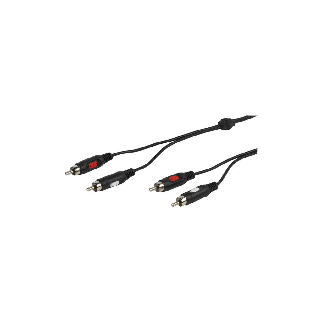 Connecteurs Audio Passifs RCA Mâle Vers RJ45 - Lot De 2 - InLine 89001 - Longueur Câble 0.1 M