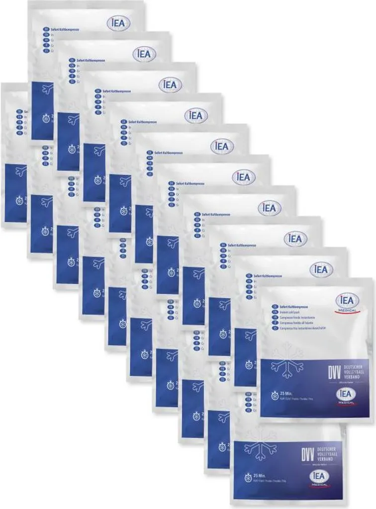 Kit 20 Ghiaccio Istantaneo IEA Medical | Pronto Soccorso Sportivo Professionale