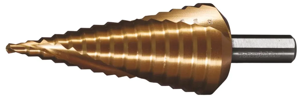 Foret étagé 4-32 mm Makita D-40191 idéal pour électriciens et tôliers