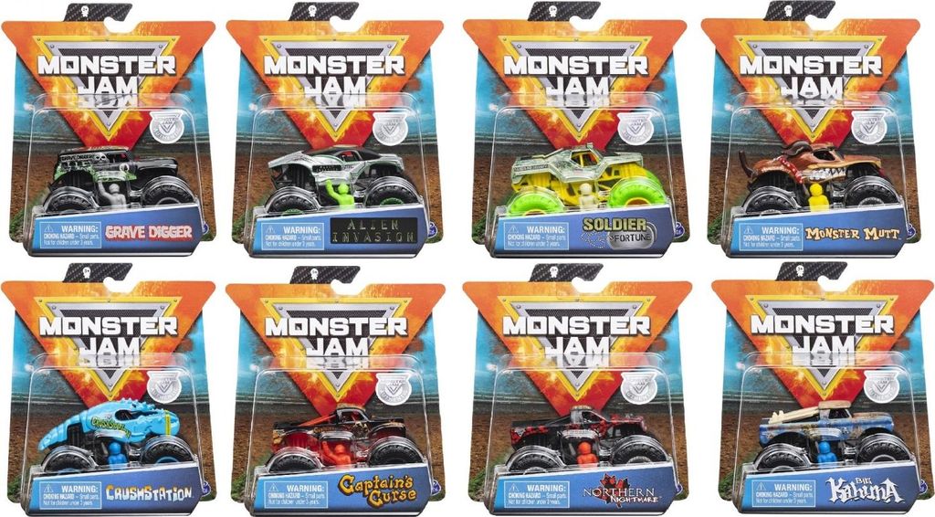 Monster Jam MNJ VHC 1to64 SPk Earth Shaker ST WB GML, Zdjęcie produktu 