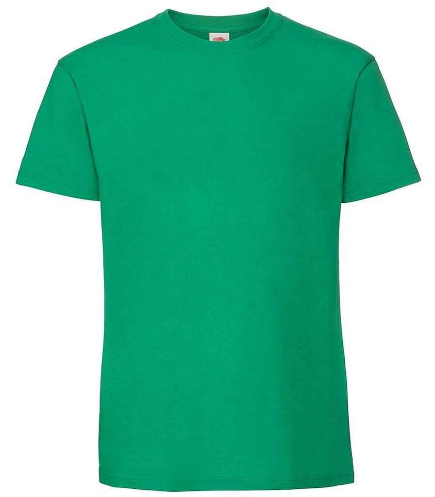 Fruit of the Loom - "Iconic 195 Premium" T-Shirt für Herren FK2657 (M) (Irisches Grün)