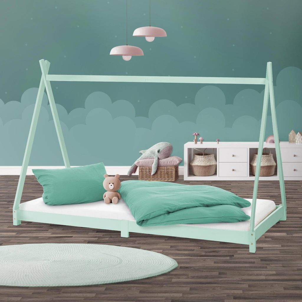 ML-Design Kinderbett Tipi 90x200 cm mit Lattenrost, Produktbild 