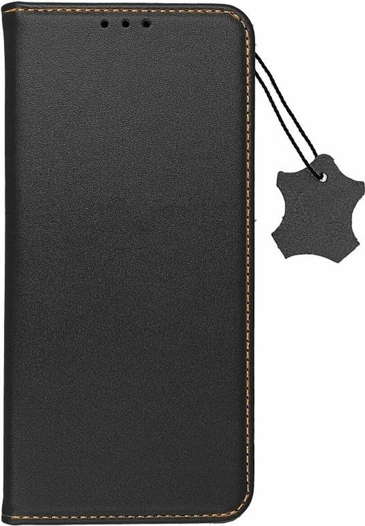 Smart Pro Echt Leder Hülle Tasche kompatibel mit Xiaomi Redmi Note 11s Schwarz