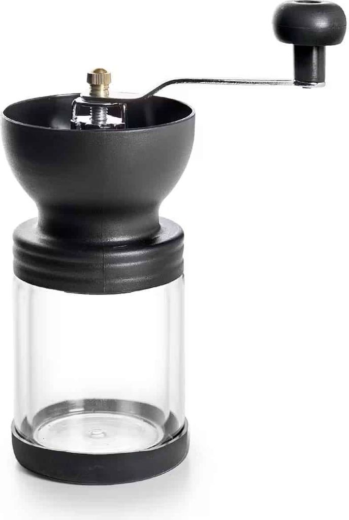 IBILI - manuelle Kaffeemühle, einstellbar, 0,35 Liter, Borosilikatglas