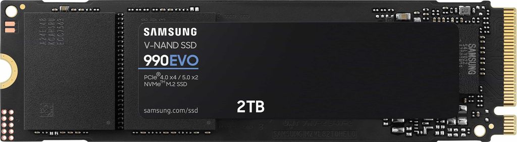 Samsung 990 EVO, 2 TB, M.2, 5000 MB/s Obrázek produktu 