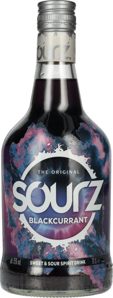 Sourz Black Currant The Original Sweet and Sour Shot | 15 % Produktbild 