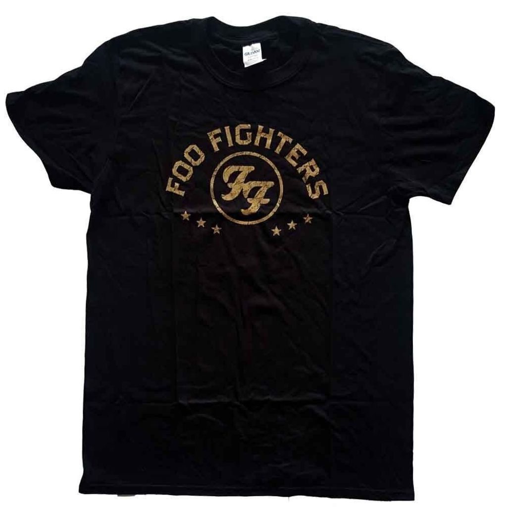 Foo Fighters Arched Stars Black L Tričko Obrázek produktu 