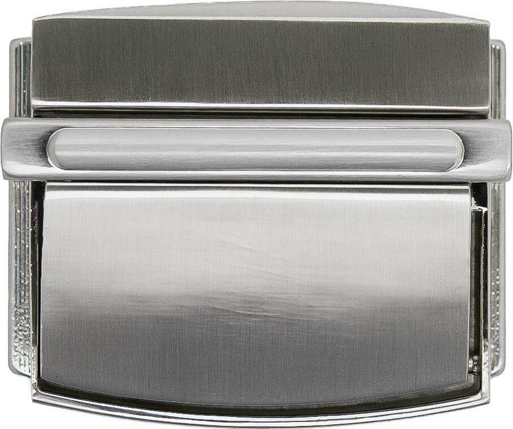Metall Mappenverschluss Steckverschluss Mappenschloss 50x43mm, silbern