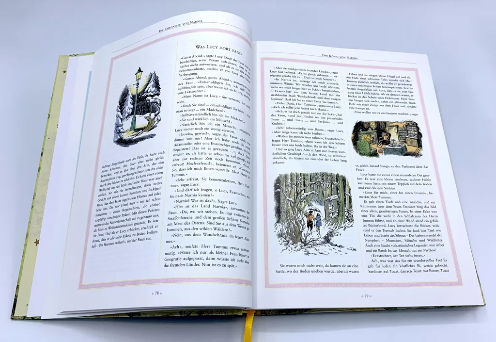 Intégrale Narnia avec illustrations originales et couverture rigide - 4