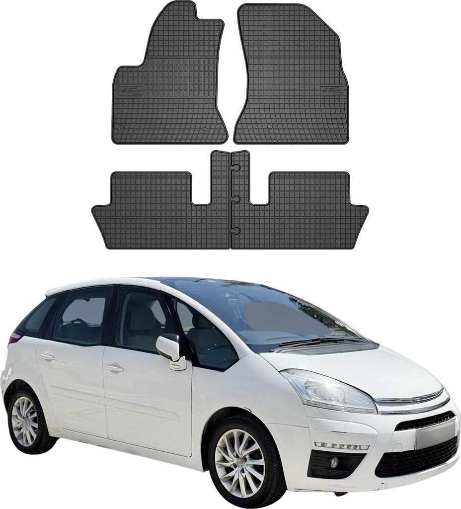 2006-2013 Citroen C4 Picasso Grand Picasso Fußmatten Gummi Produktbild 