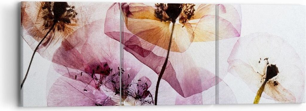 Bild auf Leinwand - Leinwandbild - blume sommer natur - 90x30cm - Wand Bild - Wanddeko - Wandbilder - Leinwanddruck - Bilder - Kunstdruck - Wanddek...