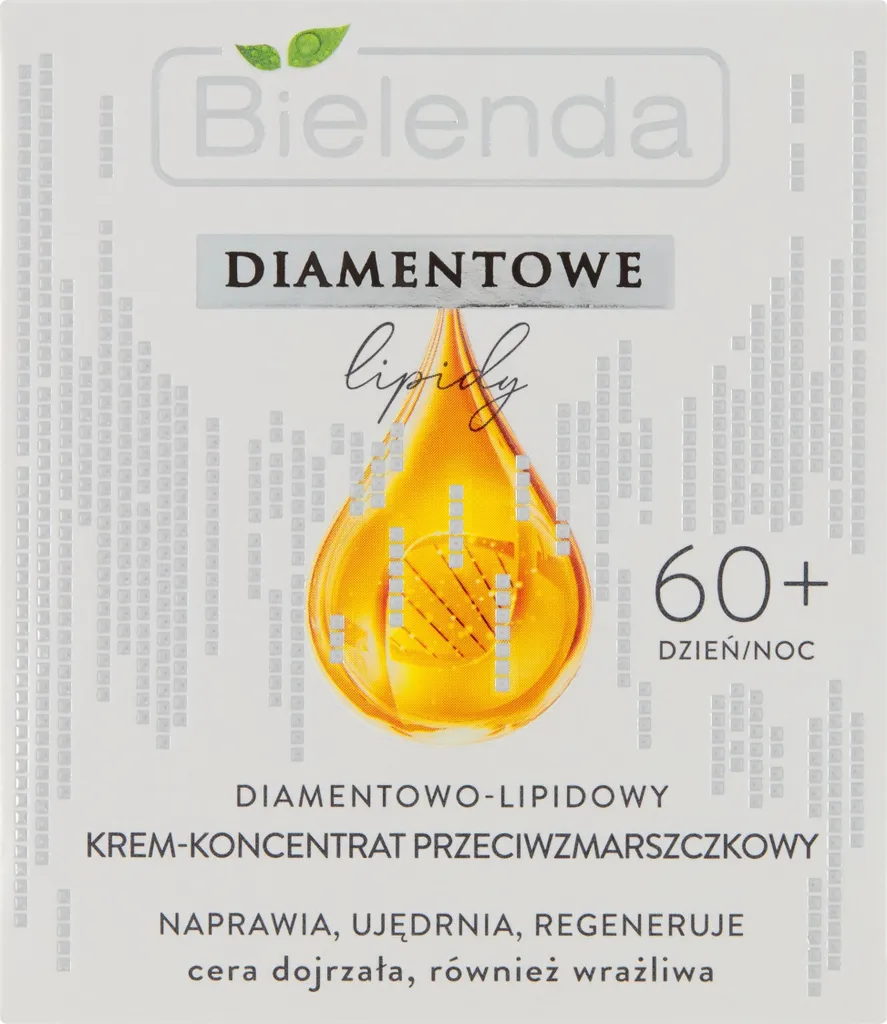 Bielenda Diamentowe Lipidy 60+ Krem-Koncentrat do twarzy na dzień i na noc 50 ml