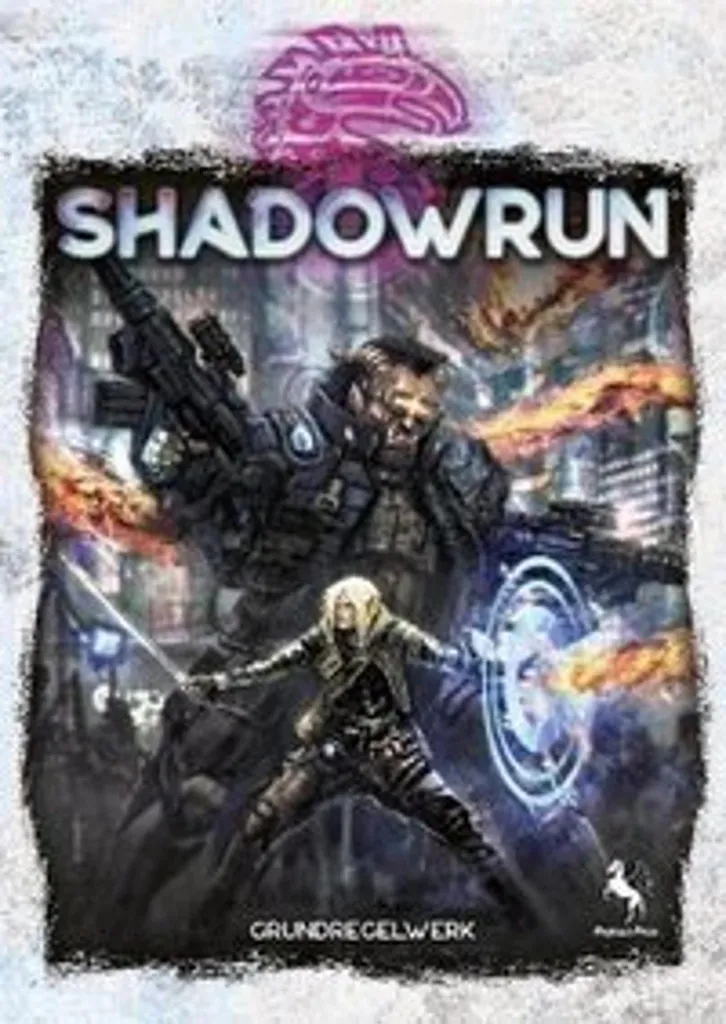 Shadowrun 6e Édition Grundregelwerk : Guide Hardcover Complet du JdR