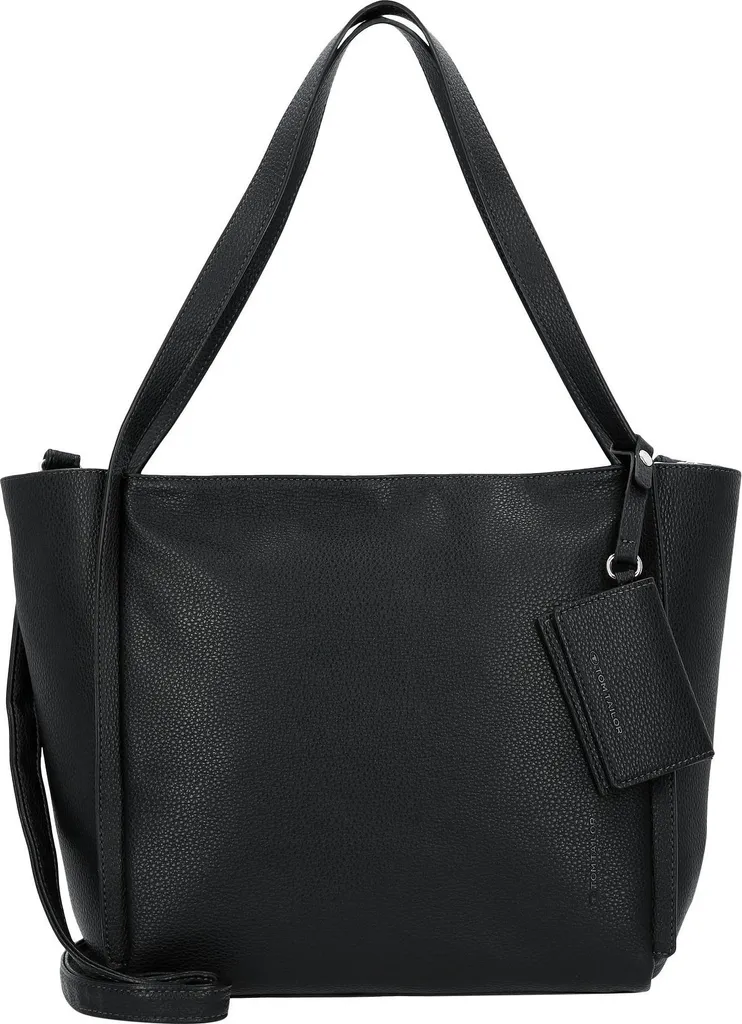 TOM TAILOR Amarea 4255619926241 - Sac Shopper Zip L Noir pour Femme