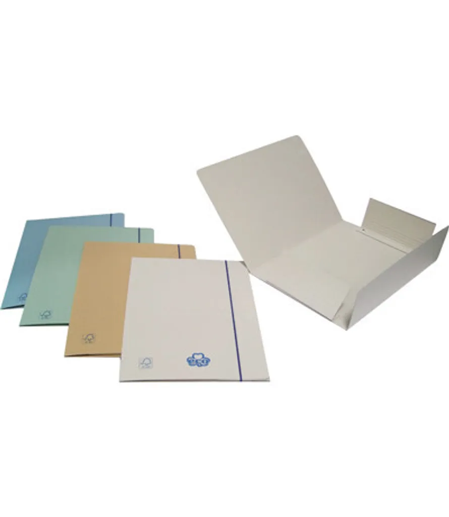 Chemise papier bleu Brefiocart pour ranger vos dossiers et projets A4