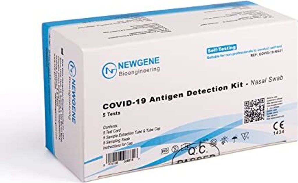 5 Stück Covid-19 Antigen-Nachweis-Kit - Nasenabstrich, Für Produktbild 16