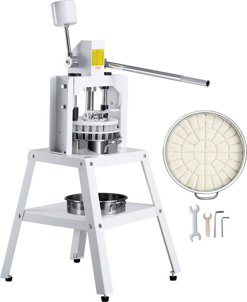 Manueller Teigteiler 40 Stück Handpresse Teigschneider Brotbackmaschine für Bäckereien