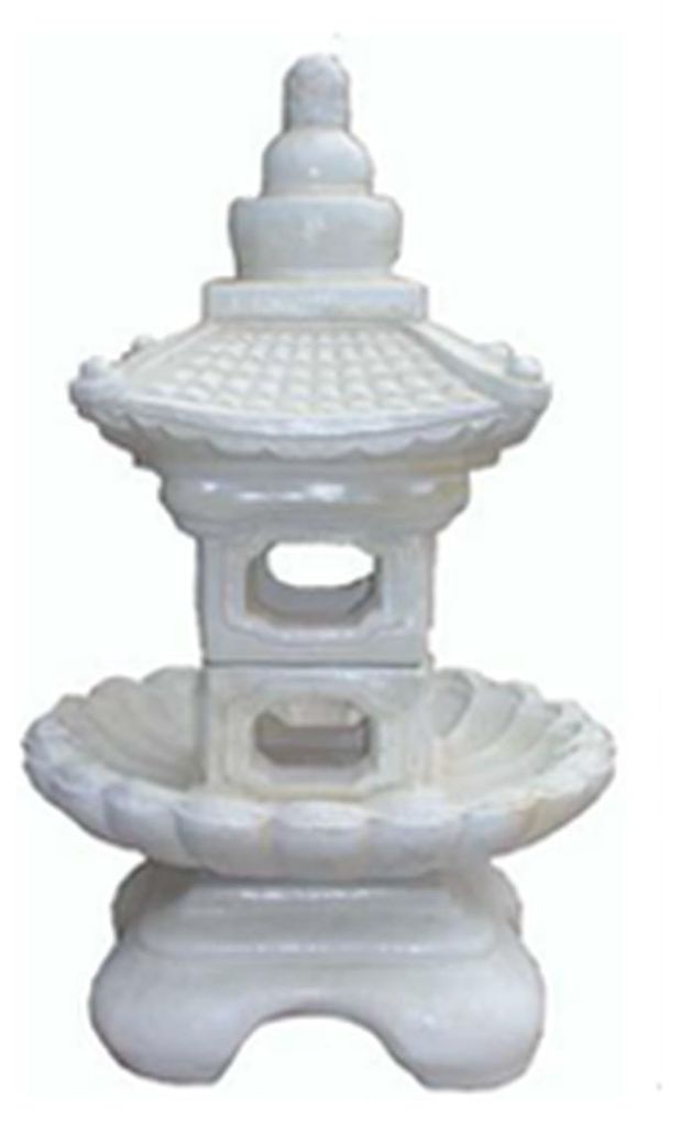 Garten Japanisch Deko Figur Statue Skulptur 80 cm Figuren Statuen Skulpturen Neu