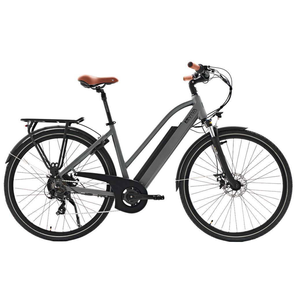 AsVIVA B15 E-Bike 250W, 25 km/h, Akku, LED, Scheibenbremsen, Citybike, Heckmotor