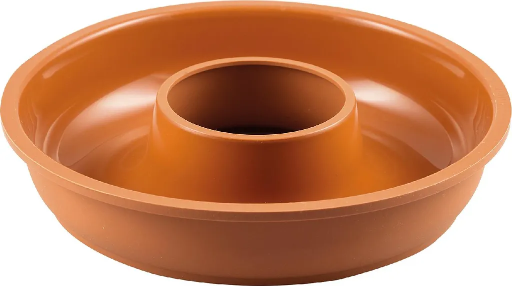 Silikomart Stampo Ciambella 24cm Silicone Terracotta - Made in Italy