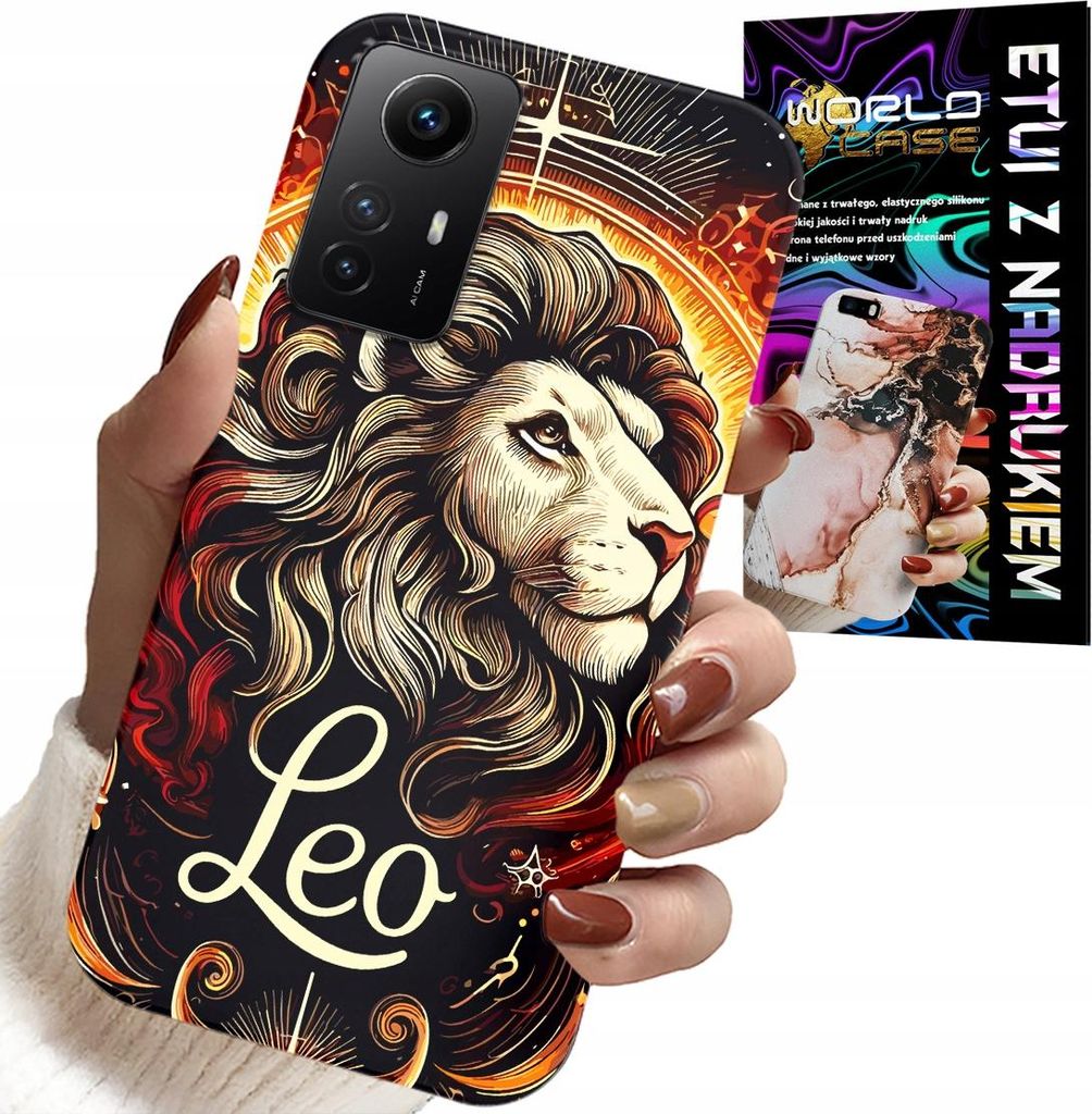 Gehäuse Für Xiaomi Note 12S 4G - Löwe, Sternzeichen Astronomie, Gehäuse + Glas