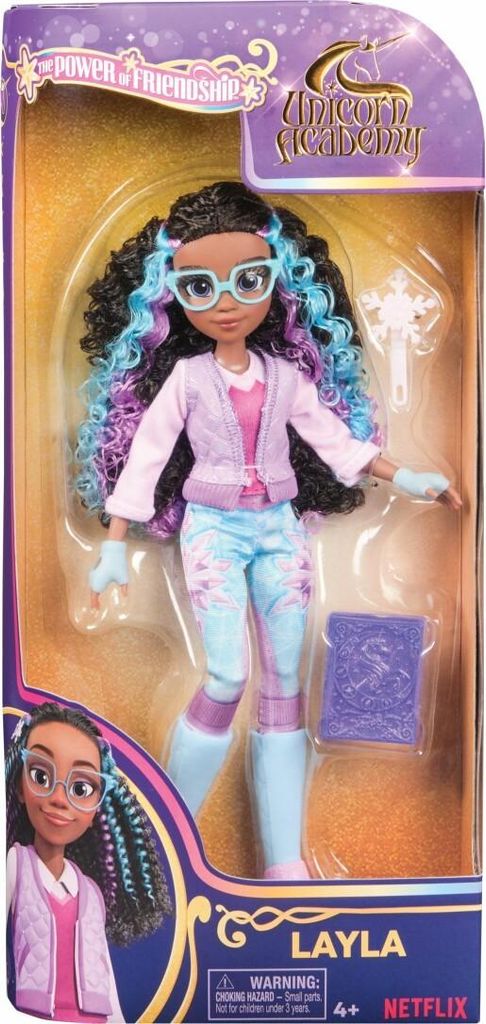 Spin Master Unicorn Academy Fashion Doll sort. Refresh Produktbild 