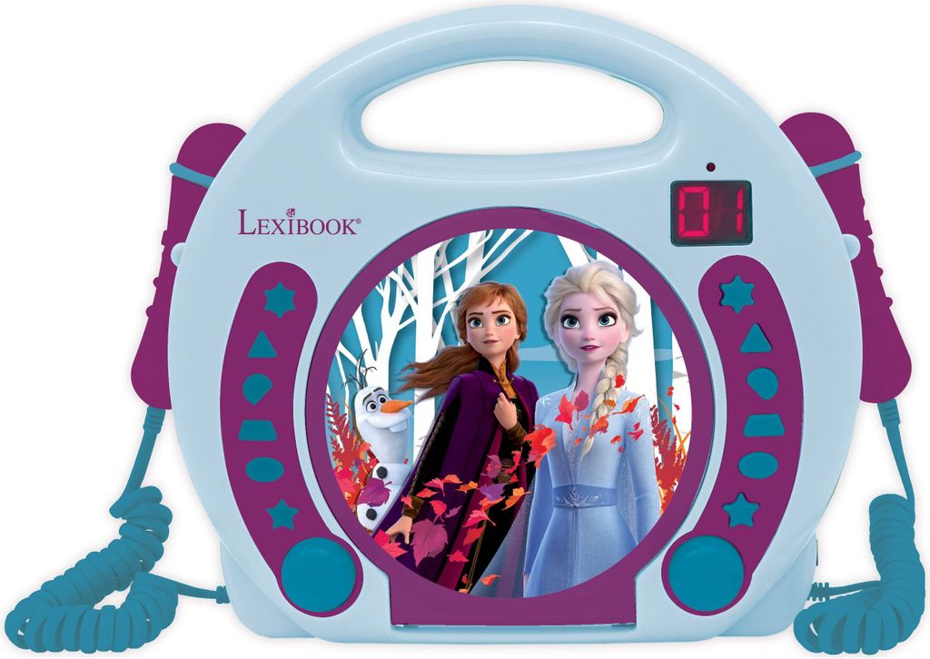 Lexibook - Disney Frozen - Tragbarer CD-Player (RCDK100FZ) Produktbild 