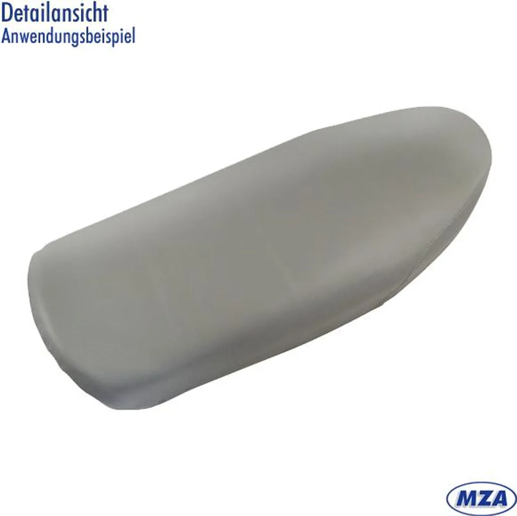 Coprisedile Grigio Chiaro Simson KR51/1 Schwalbe SR4-2 Star Liscio - 8