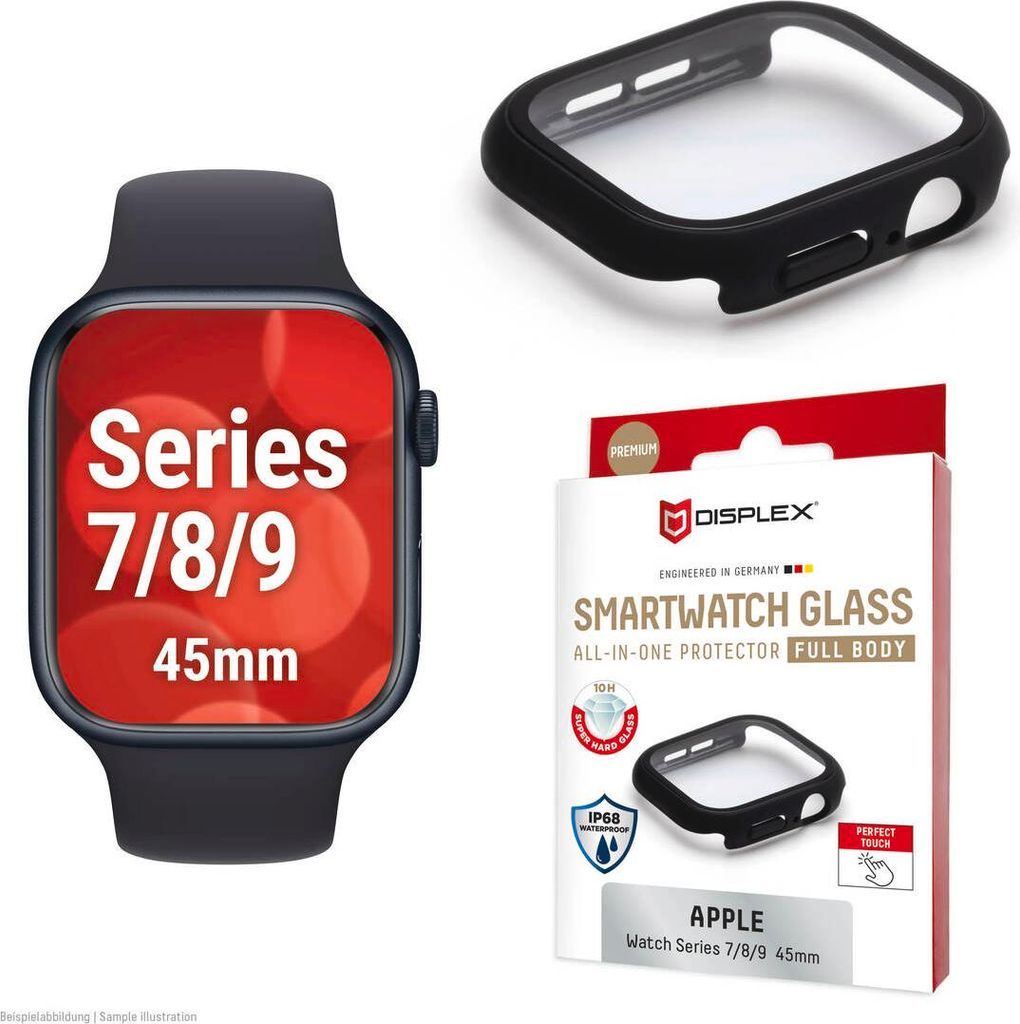 DISPLEX Full Body Apple Series 7/8/9, 45mm,black
