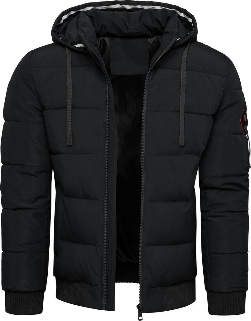 Recea Winterjacke für Männer Boldizsár schwarz M
