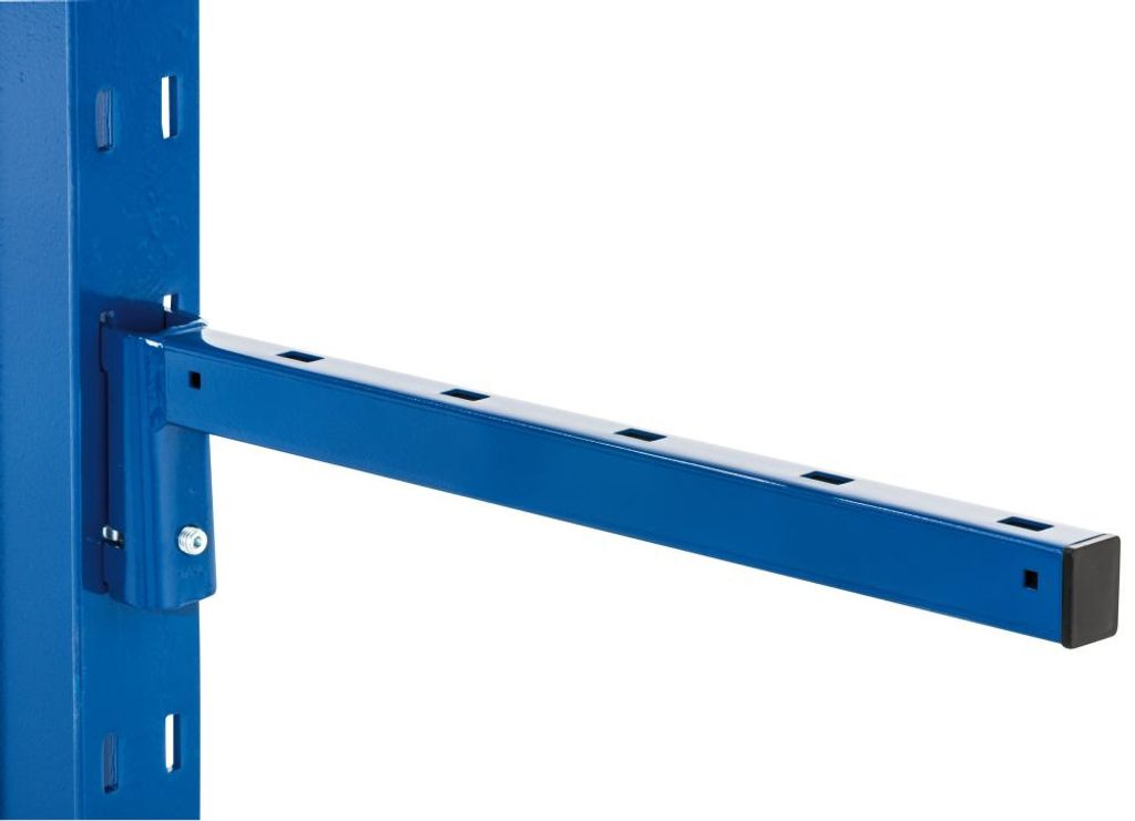 KR Kragarm 40/30 x 400 mm RAL 5010 kpl. Enzianblau multistrong L