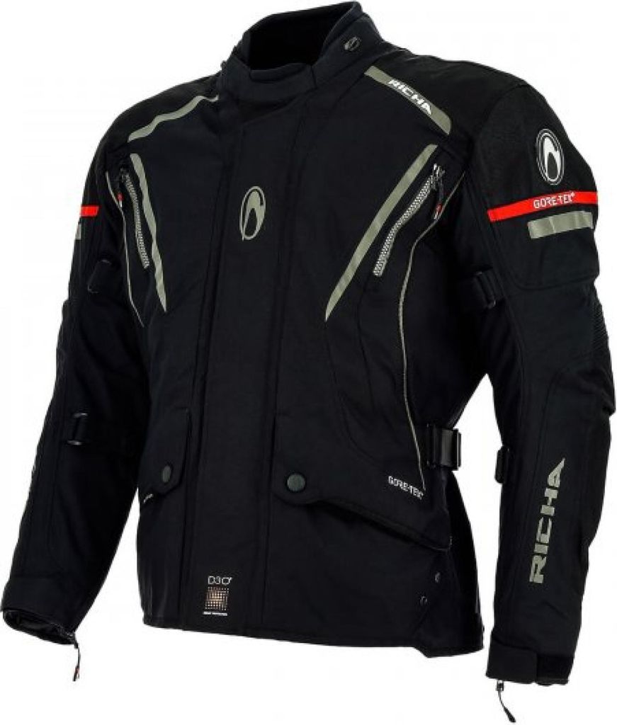 Kurtka motocyklowa RICHA CYCLONE GORE-TEX czarna XXL Zdjęcie produktu 