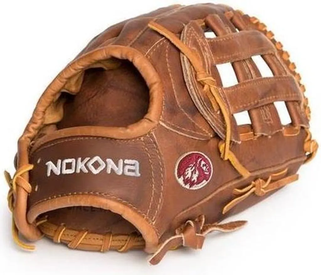 Gant de baseball en cuir 11,75 pouces noix pour gaucher - Modèle Pro