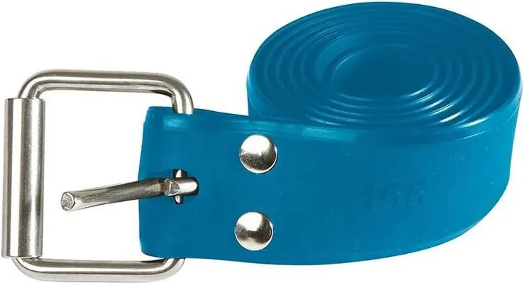 Ceinture de lestage marseillaise bleue pour plongée et apnée Pro