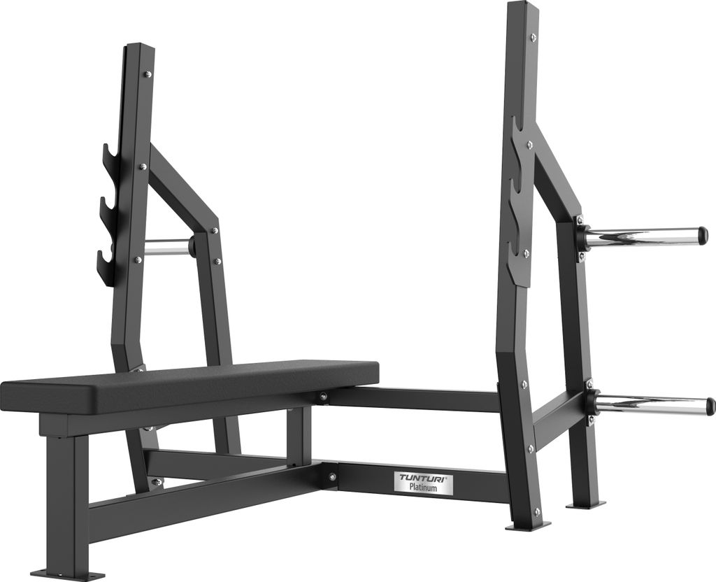 Tunturi Platinum Horizontal Bench Press Kraftstation – Fitnessgerät für Brusttraining – Homegym – V-Serie