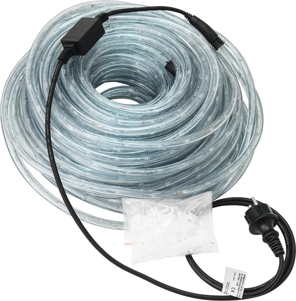 Tuyau lumineux flexible étanche IP44 Rubberlight RL1 Eurolite 44m