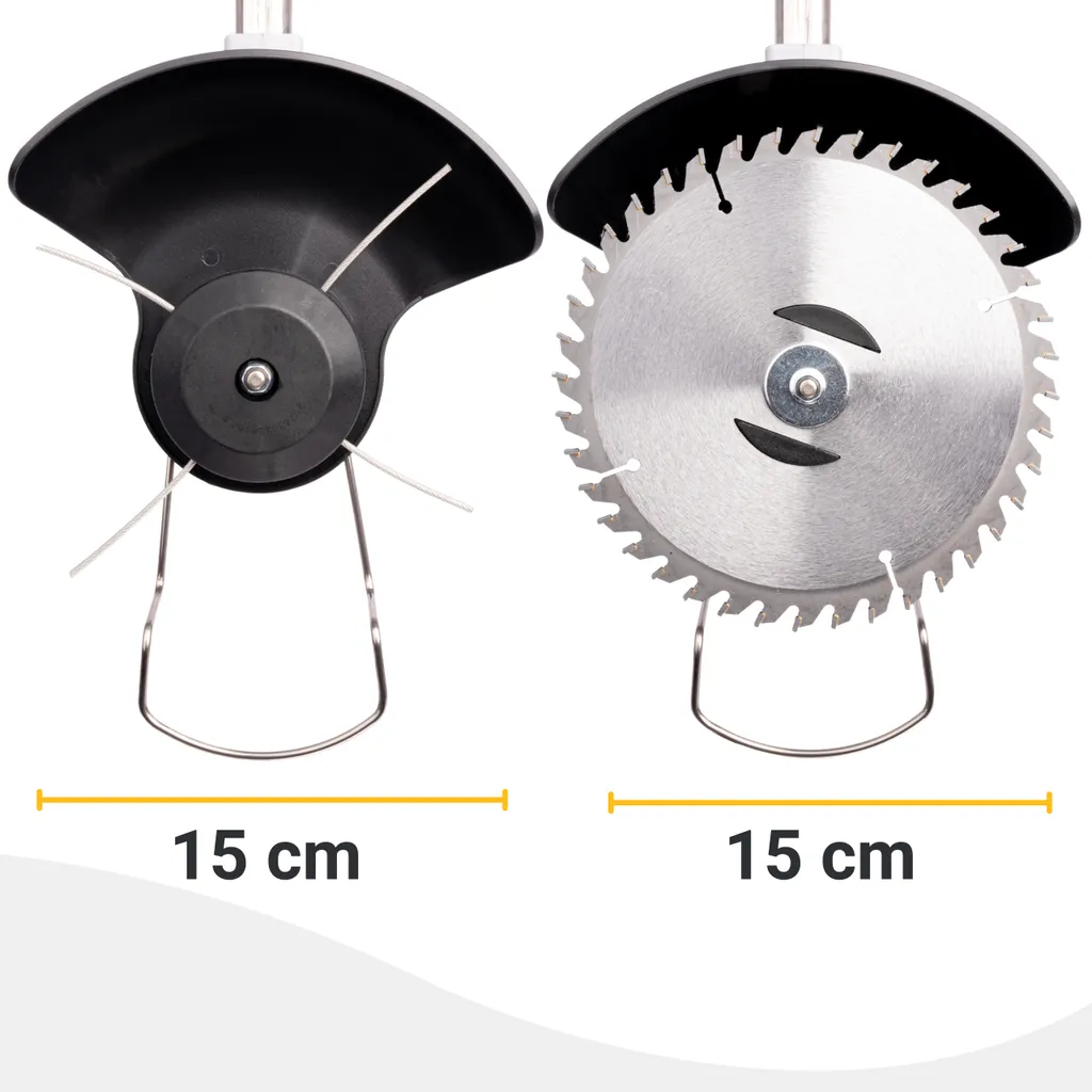 Débroussailleuse sans fil avec 2 batteries 3.0 - Finition bordure rapide - 7
