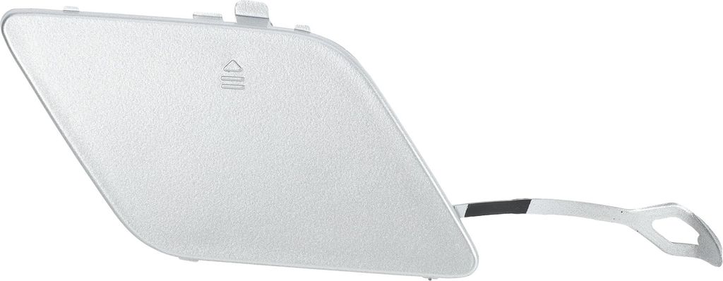 Abdeckung für Abschlepphaken an der vorderen Stoßstange, Abschlepphaken-Abdeckkappe, silberfarben,für Mercedes-Benz C-Klasse W204 2011–2014, N...