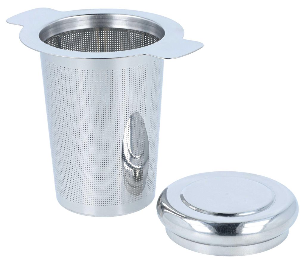 vhbw Teesieb für Küchenmaschine - Teefilter mit Deckel, Produktbild 