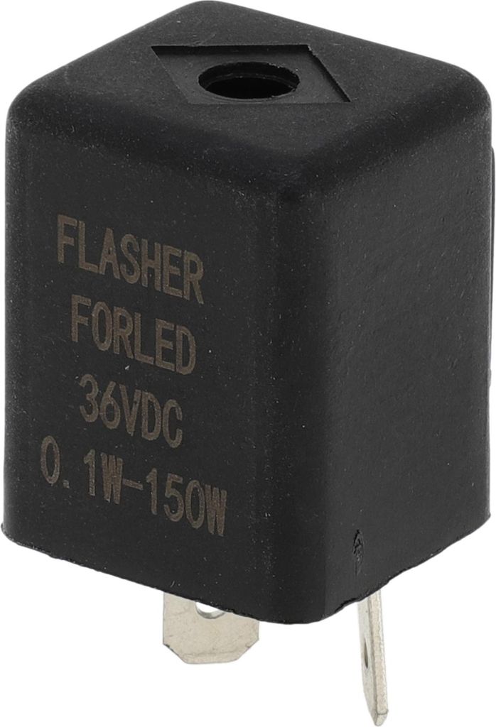 2 Pins 36V 10A Auto Relais Wasserdichtes Auto Relais Auto Motorrad LKW Boot Multi Zweck 1 Stück Schwarz Asymmetrisch