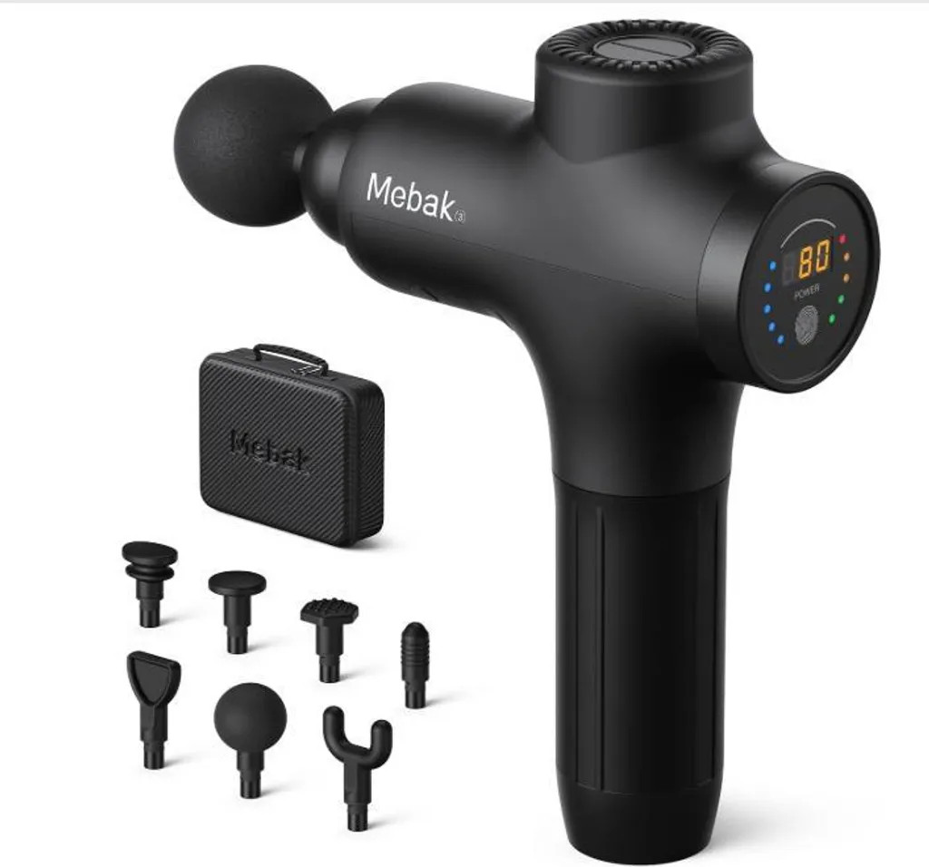 Masseur Manuel pour Dos et Cou, Pistolet Percussion pour Récupération
