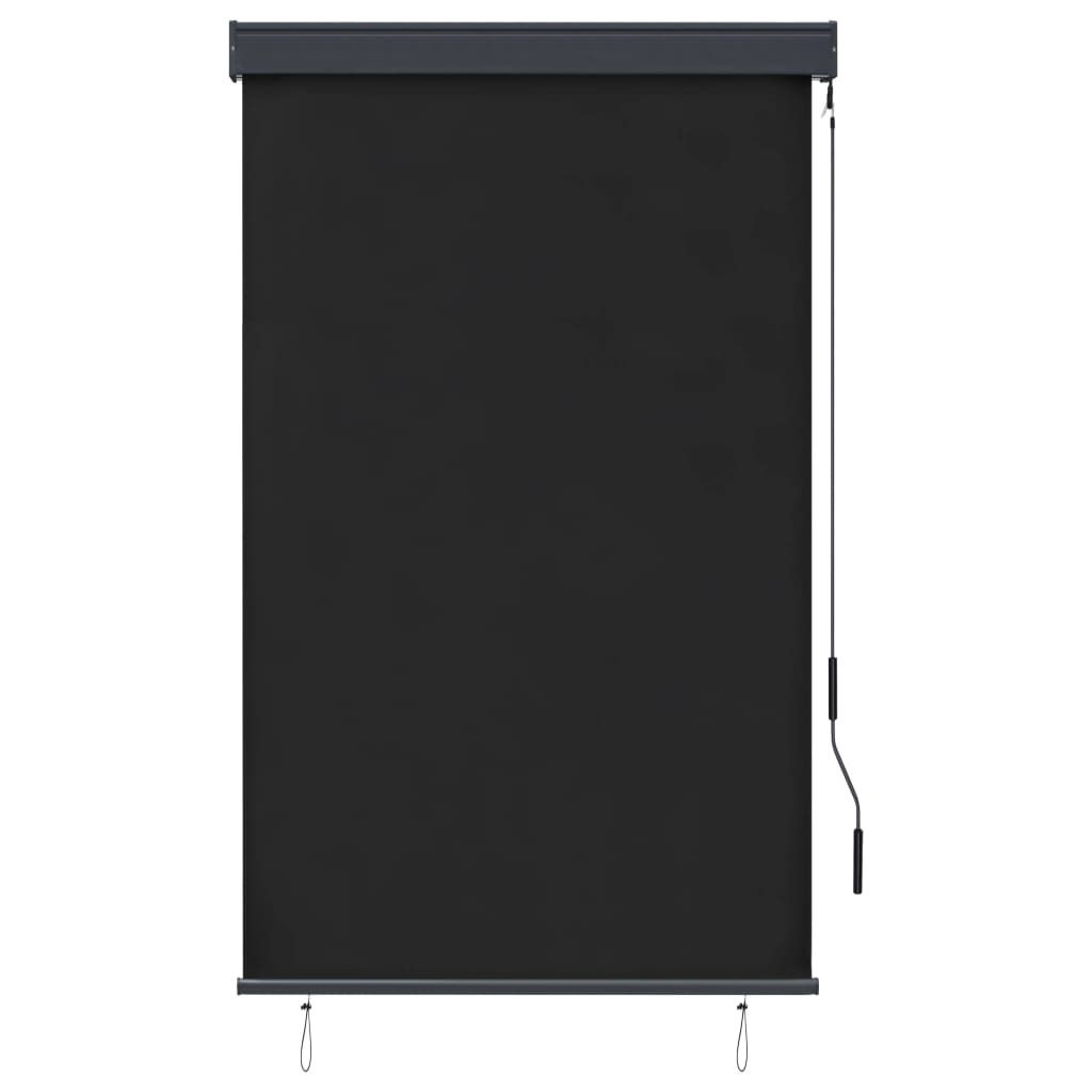 vidaXL Roleta zewnętrzna 100 x 250 cm antracytowa Zdjęcie produktu 
