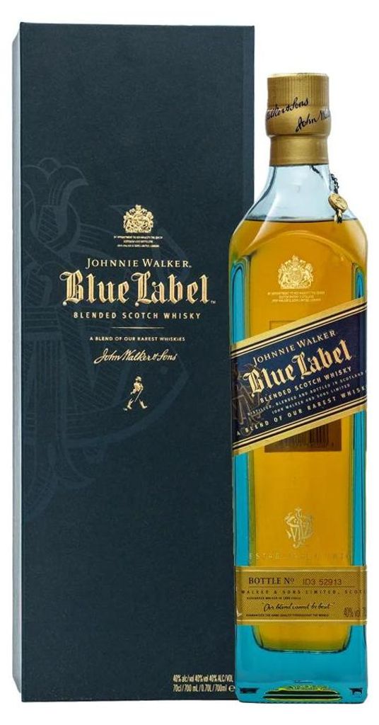 Johnnie Walker Blue Label Blended Scotch Whisky 40% Vol. Immagine del prodotto 